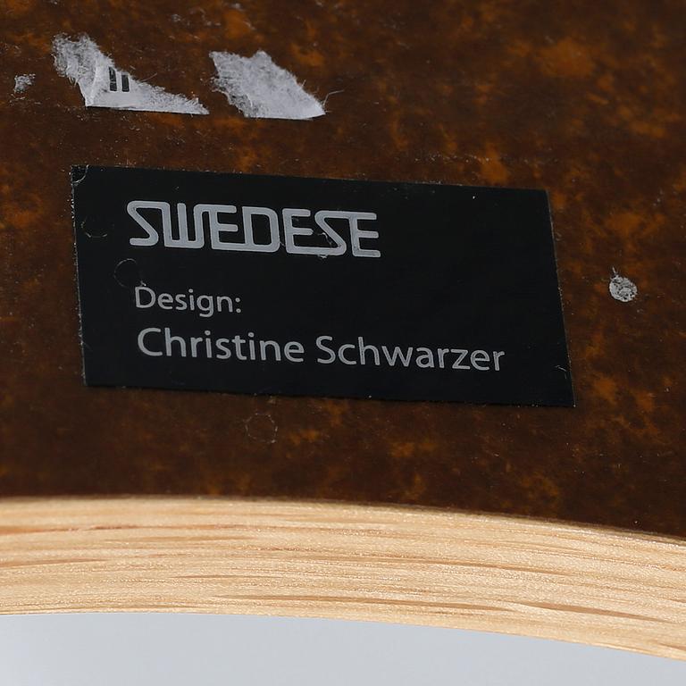 CHRISTINE SCHWARZER, soffbord, "Flower", Swedese, 2000-tal.