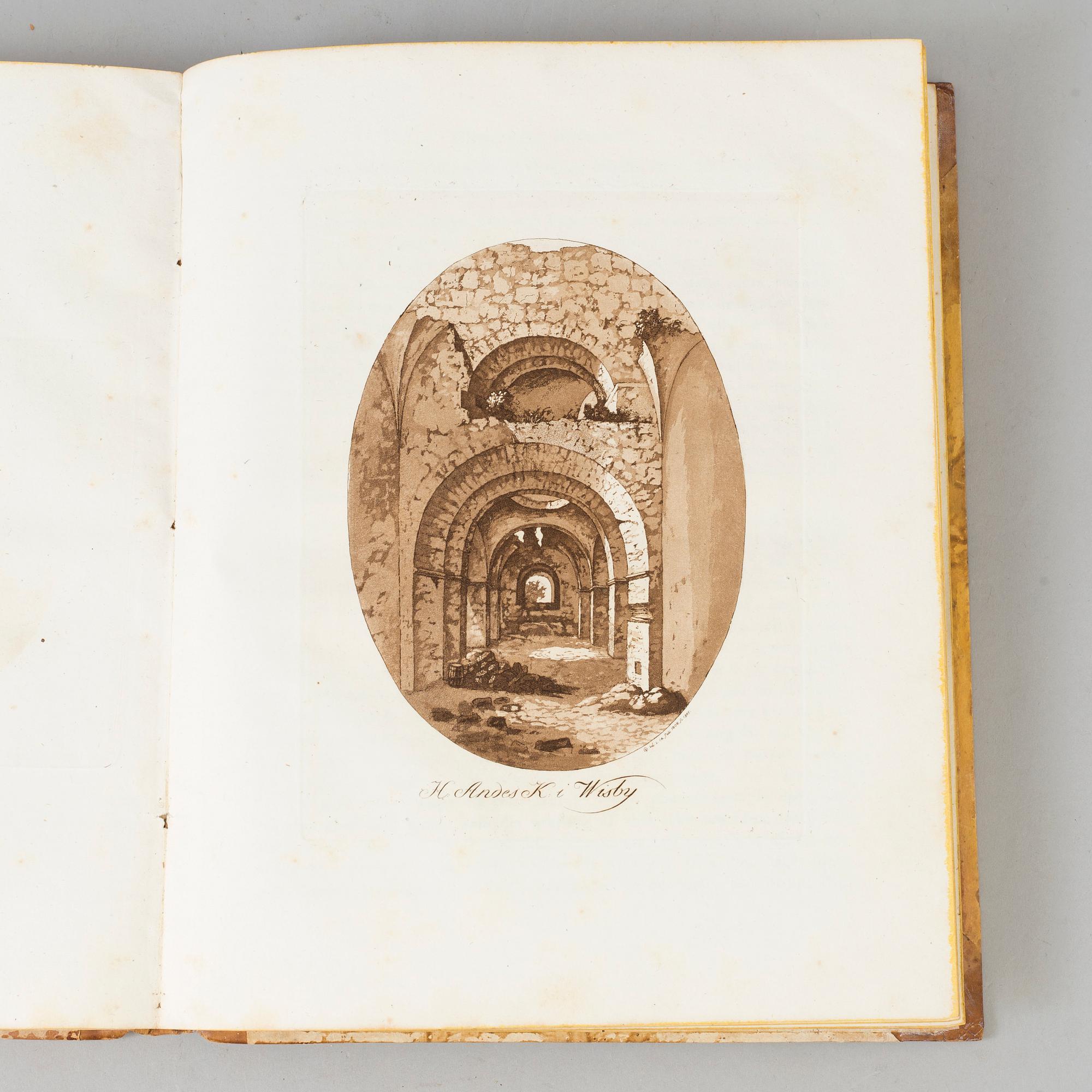 BOK, Linnerhielms klassiska illustrerade reseböcker från sekelskiftet 1800.