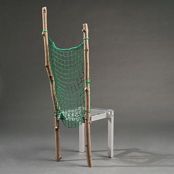 Fredrik Paulsen, a unique chair, "Chair One, Sloppy Bugatti", JOY, 2024.