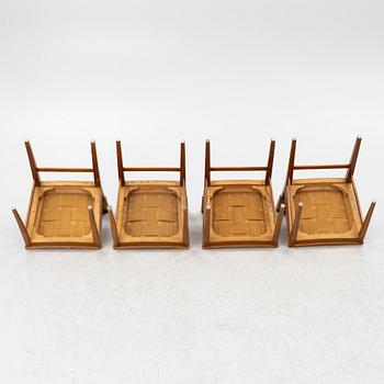 Chairs, 4 pcs, mid-20th century.