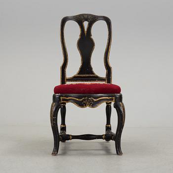 An 18th century chair.