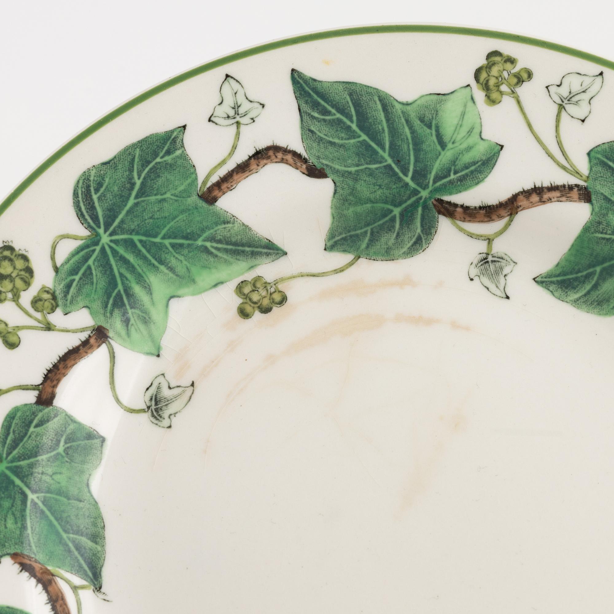 A 59-piece 'Napoleon Ivy' dinner service, Wedgwood, England.
