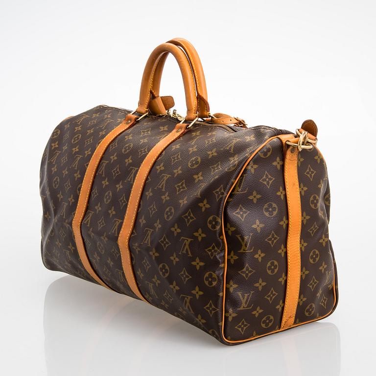 Louis Vuitton, "Keepall 50 Bandoulière", väska.