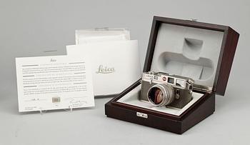 KAMERA, Leica M6, Platinum 150 Jahre Edition, nr 1757448, numrerad upplaga varav denna 1048/1250, Tyskland 1989.