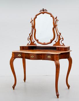 TOALETTBORD, rokokostil, 1800-talets andra hälft.