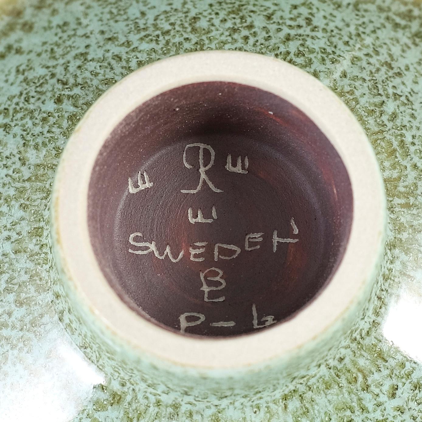 BERTIL LUNDGREN, nine stoneware miniatures from Rörstrand.