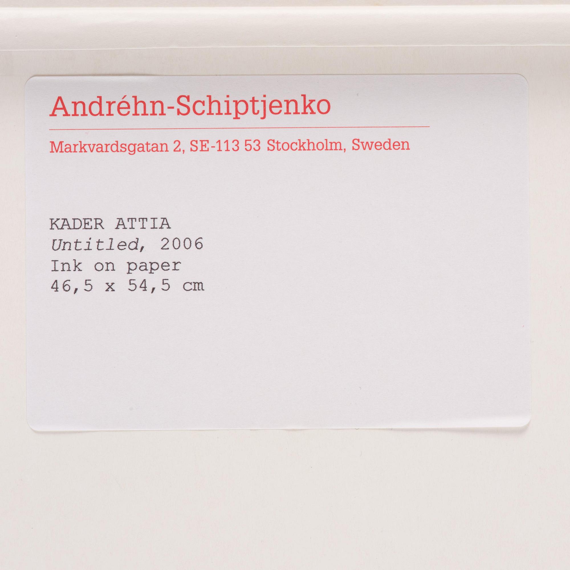 Kader Attia, "Untitled".