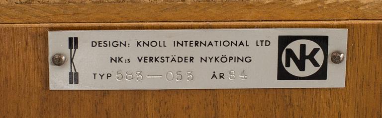 FLORENCE KNOLL. sideboard/skåp Licenstillverkat NK 1964.