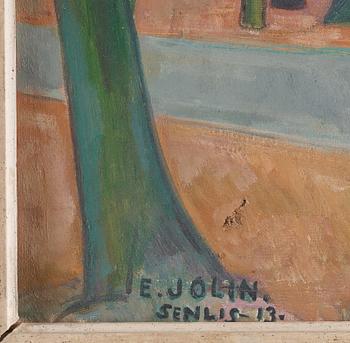 Einar Jolin, "Motiv från Senlis" (Motif from Senlis, France).