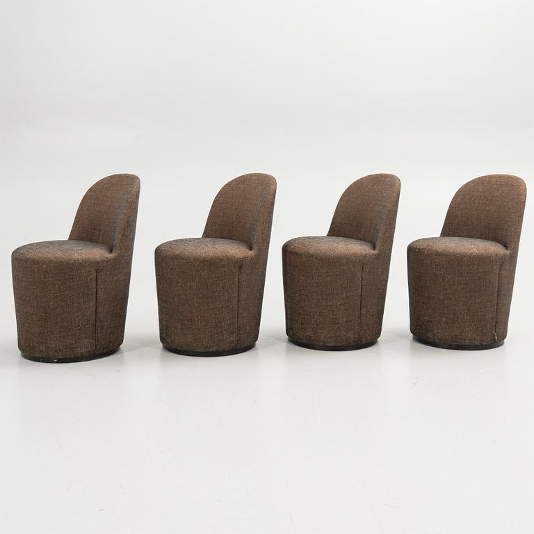 GamFratesi, chairs, 4 pcs, "Tail Chair", Gubi, Denmark.