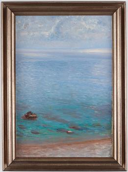 Carl Johansson, View of the Mediterranean Sea.