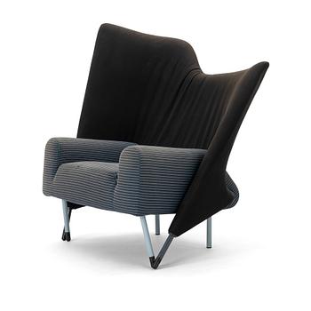 57. Paolo Deganello, fåtölj, ”Torso Lounge Chair”, Cassina, Italien 1980-tal.