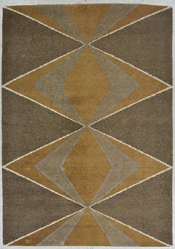 MATTA, flossa, Tabergs Yllefabriks AB. Ca 239 X 168 cm.