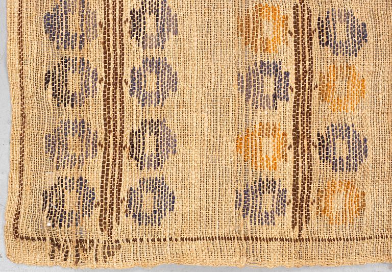 Märta Måås-Fjetterström, a drape, "Blåklockan", flat weave, ca 248 x 151,5-153 cm, signed MMF.
