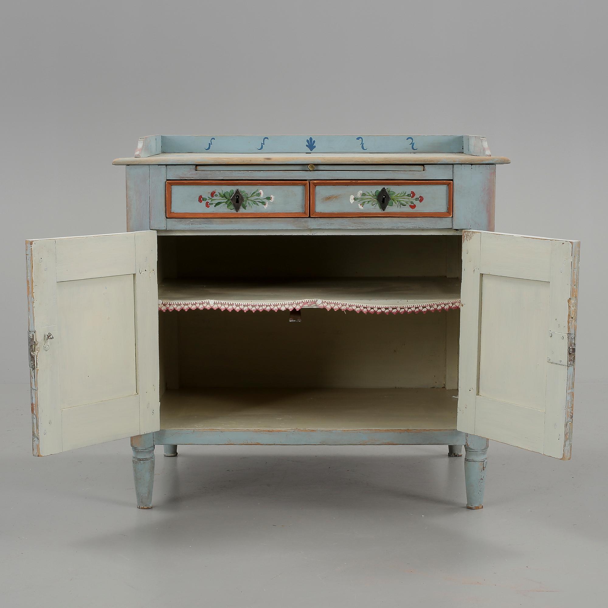 MÖSSBORD, allmoge, 1800-tal.