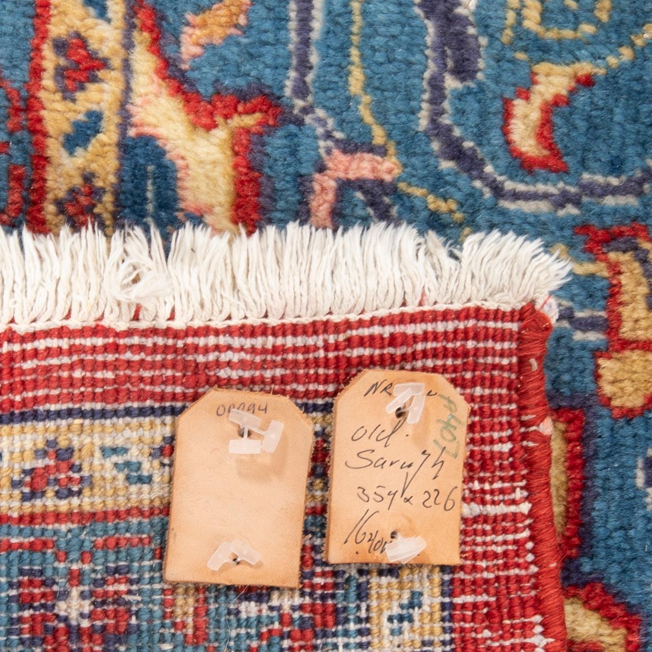 Carpet Sarouk old/semi-antique approx. 353x224 cm.
