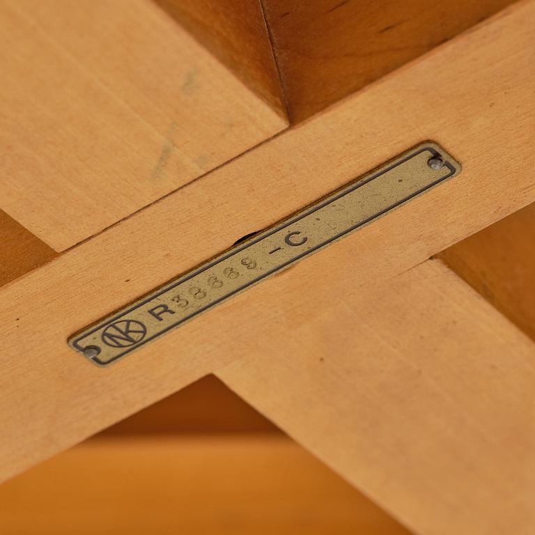 Axel Einar Hjorth, a five-piece "Birka" dining suite, Nordiska Kompaniet, Sweden, 1930s.
