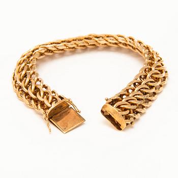 An 14K gold bracelet, Finland 1974.