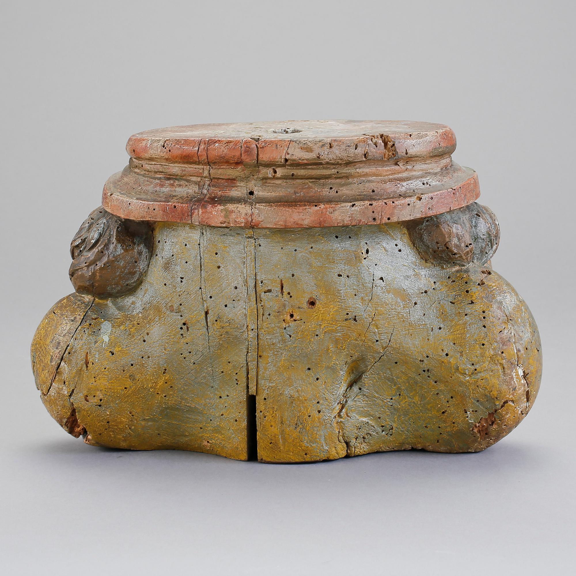 SOCKEL, barock, 1700-tal.