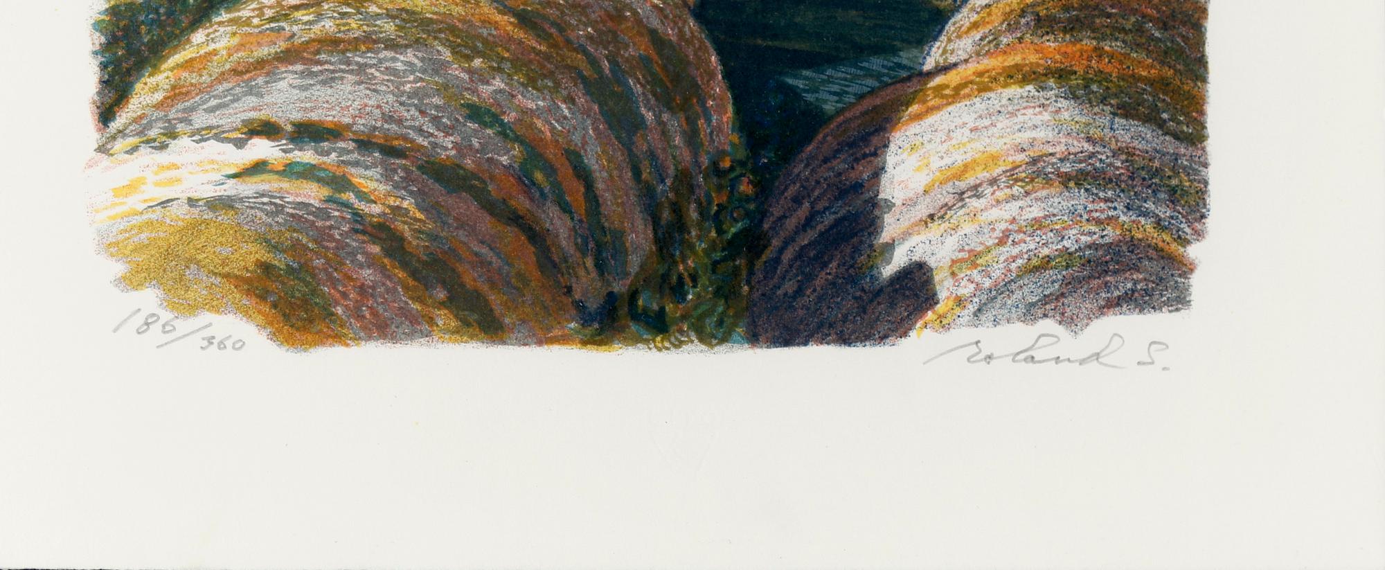 ROLAND SVENSSON, färglitografi, signerad och numrerad, 186/360.