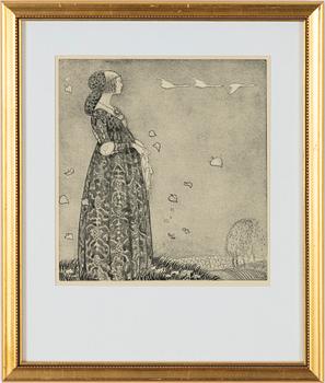 John Bauer, "Prinsessan och Svanarna".