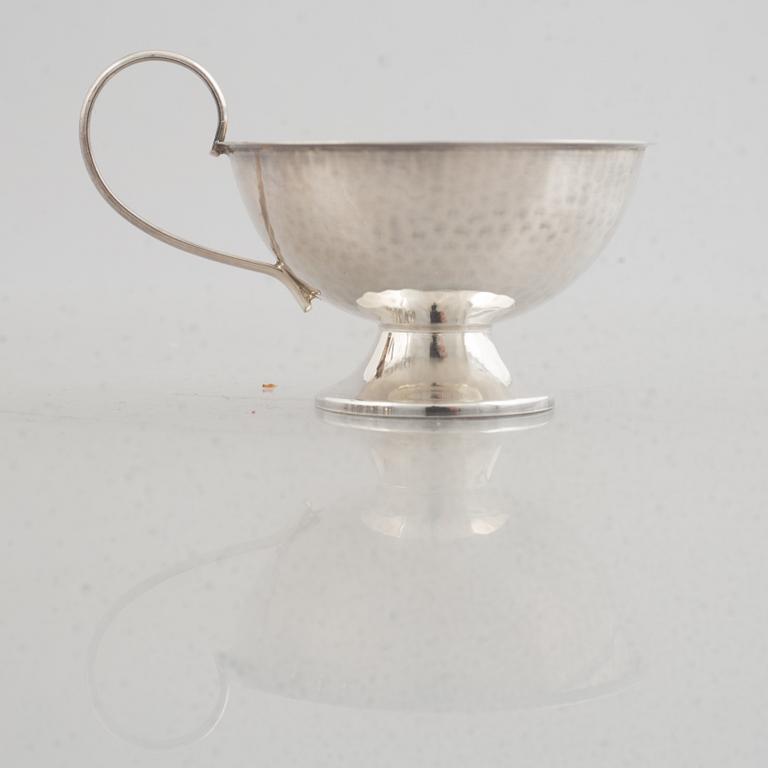 A Set of Silver Punch Mugs, Sweden 1967-80 (6+6 pcs).