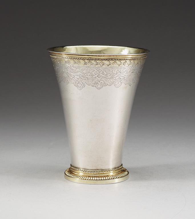 BÄGARE, av Christoffer Bauman, Hudiksvall 1760.