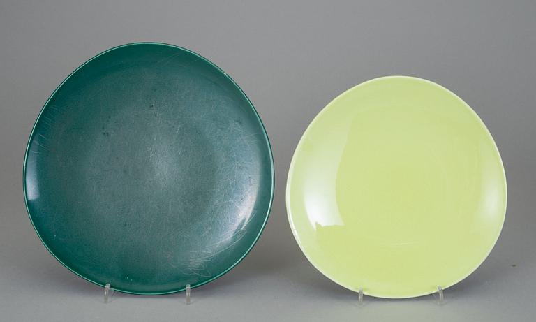 SERVISDELAR, 30 st, flintgods, "Colorado", Stig Lindberg, Gustavsberg, 1950/60-tal.