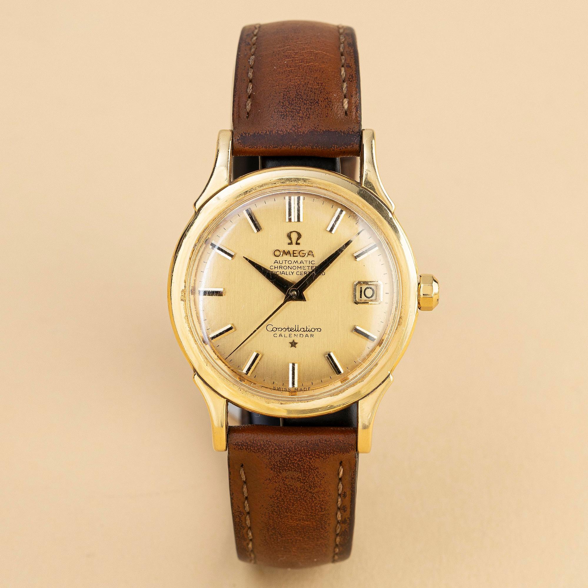 Omega, Constellation, Calendar, ca 1959.