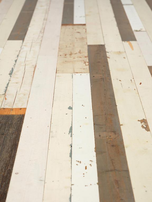 Piet Hein Eek, matbord, "Canteen Table in Scrapwood", Nederländerna, efter 2005.