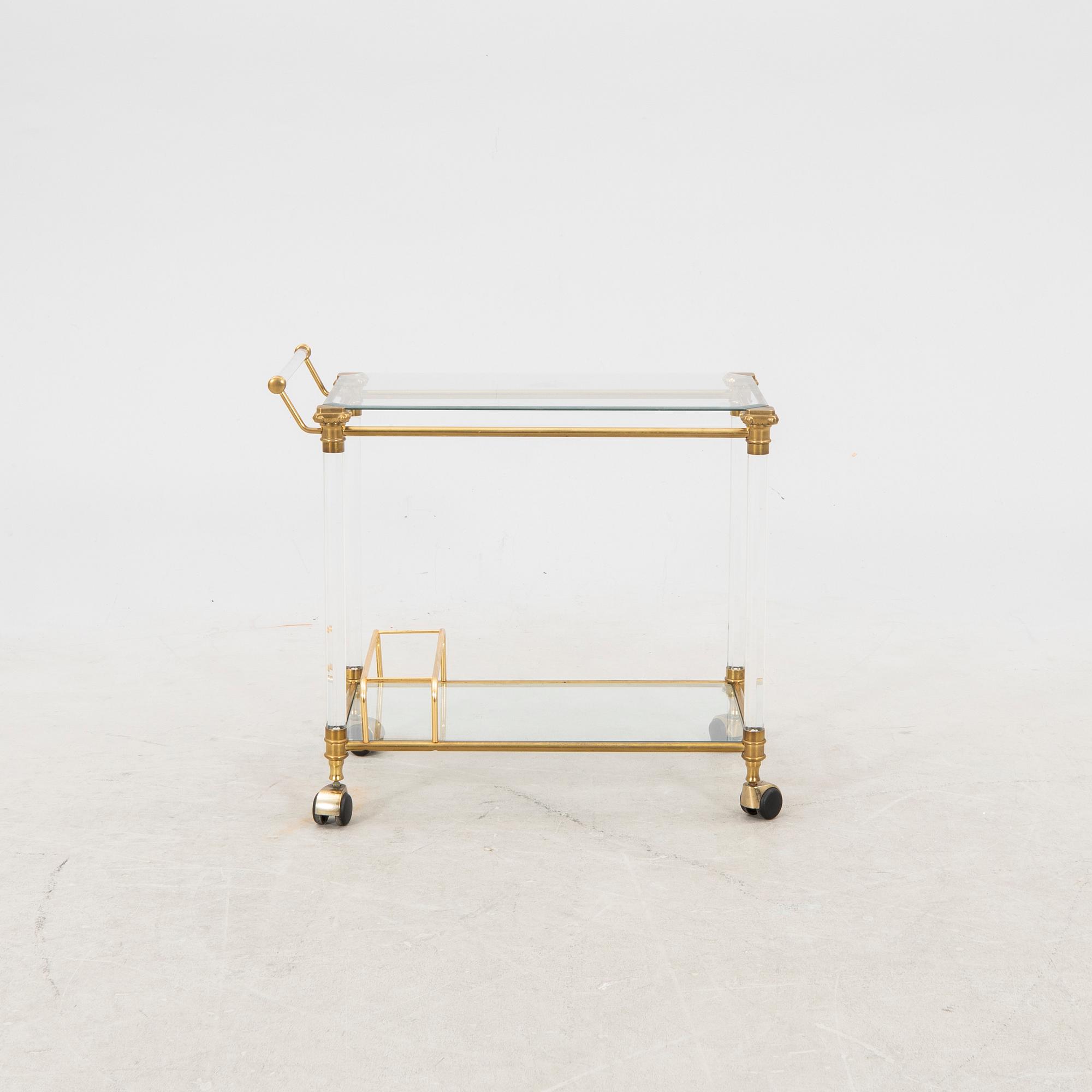 Serveringsvagn sent 1900-tal.