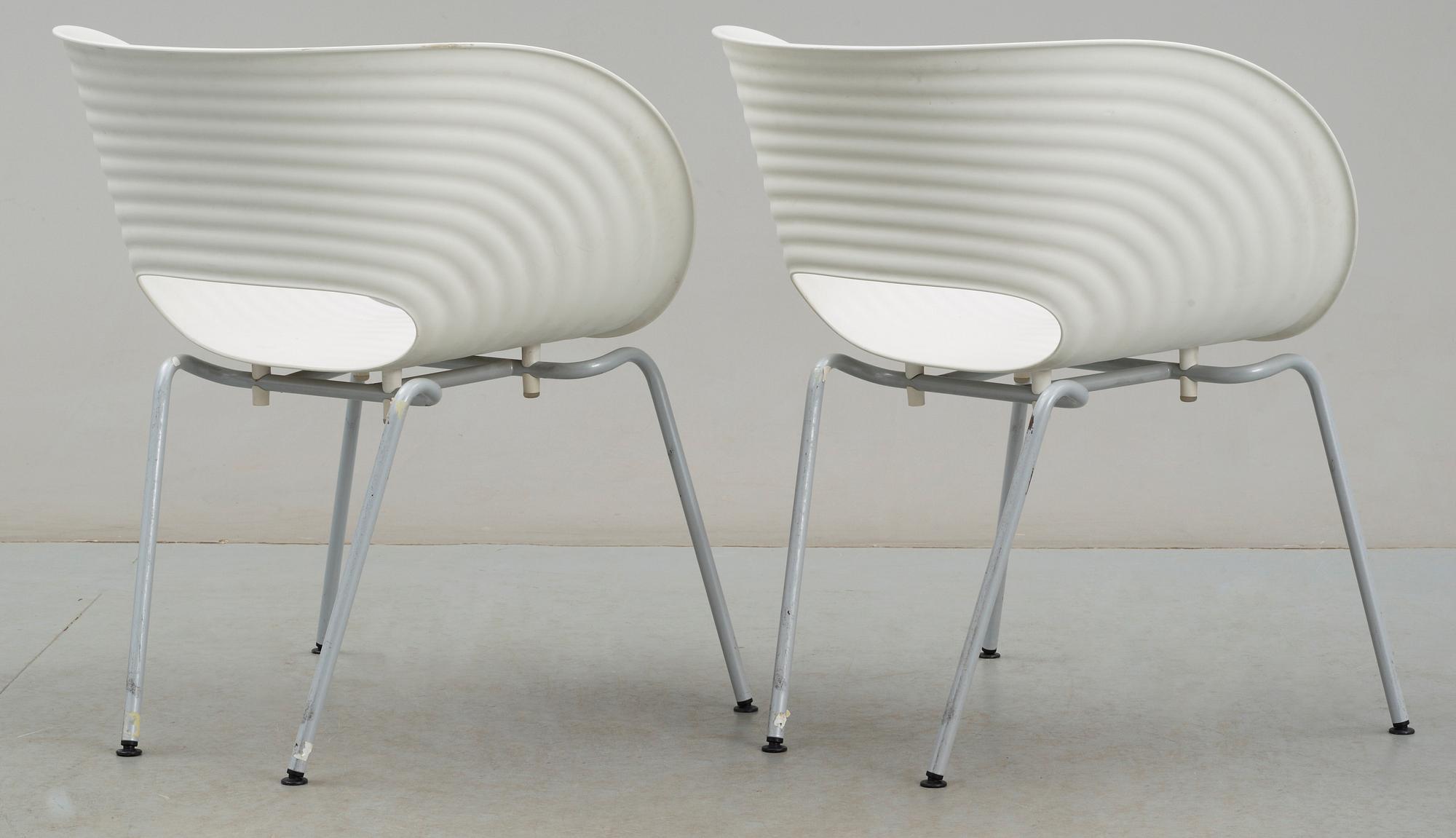 STOLAR, 2 st, "Tom Vac" formgivna av Ron Arad, Vitra. 1999.