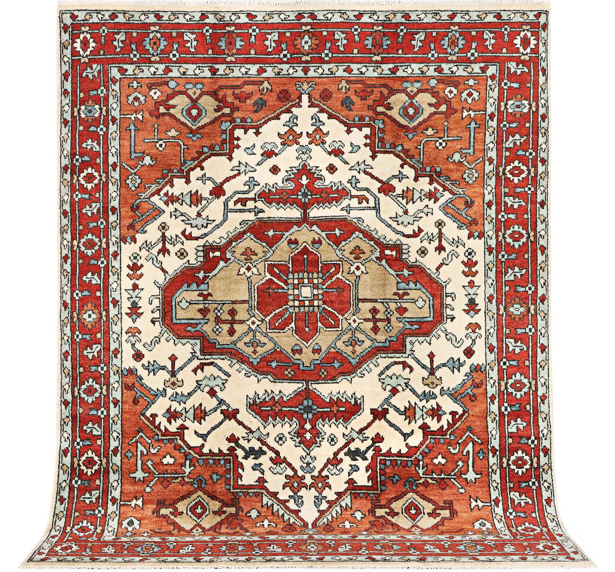 An oriental carpet, c. 296 x 238 cm.