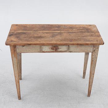 Table, folk art, 19th century.