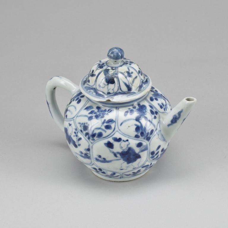 KANNA, porslin, Kina, Kangxi, (1662-1722).