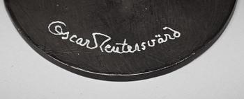 OSCAR REUTERSWÄRD. skulptur, signerad.