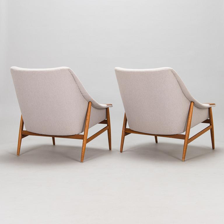 A pair of 1960s. "Grace 61" armchairs for Ikea.