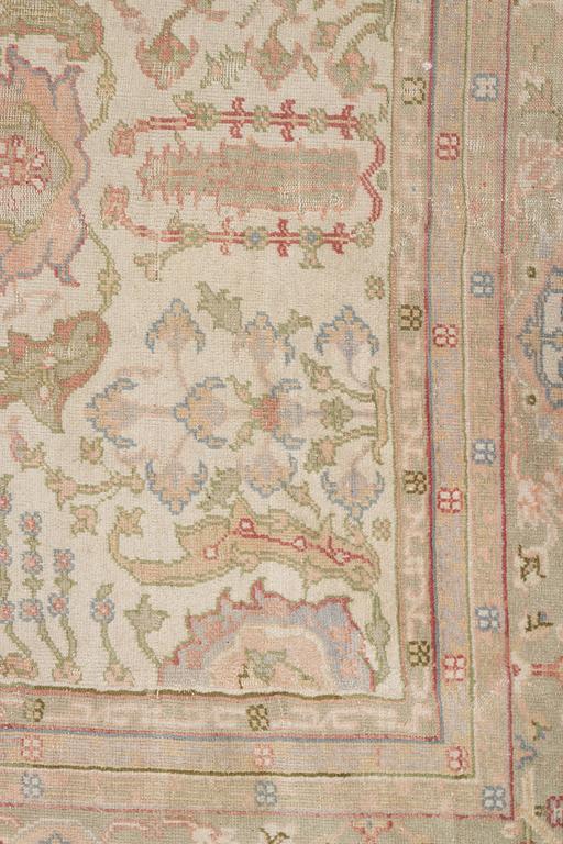 An antique Ushak carpet, West Anatolia, c. 486 x 391 cm.