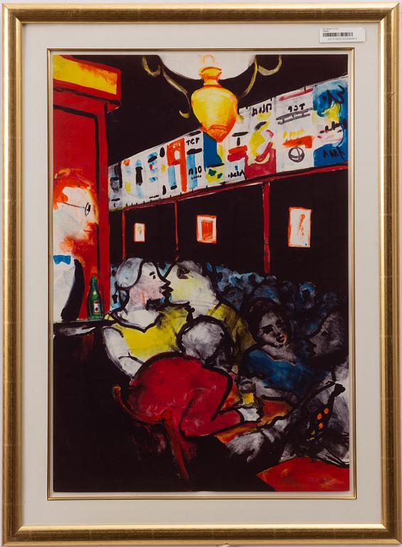 Peter Dahl, At the restaurant.