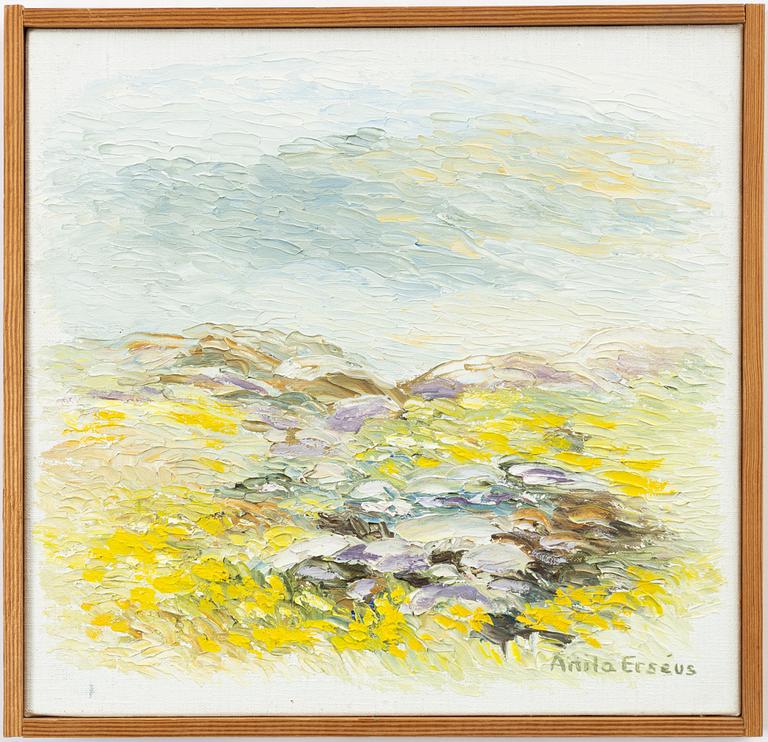 Anita Erséus, Coastal landscape.