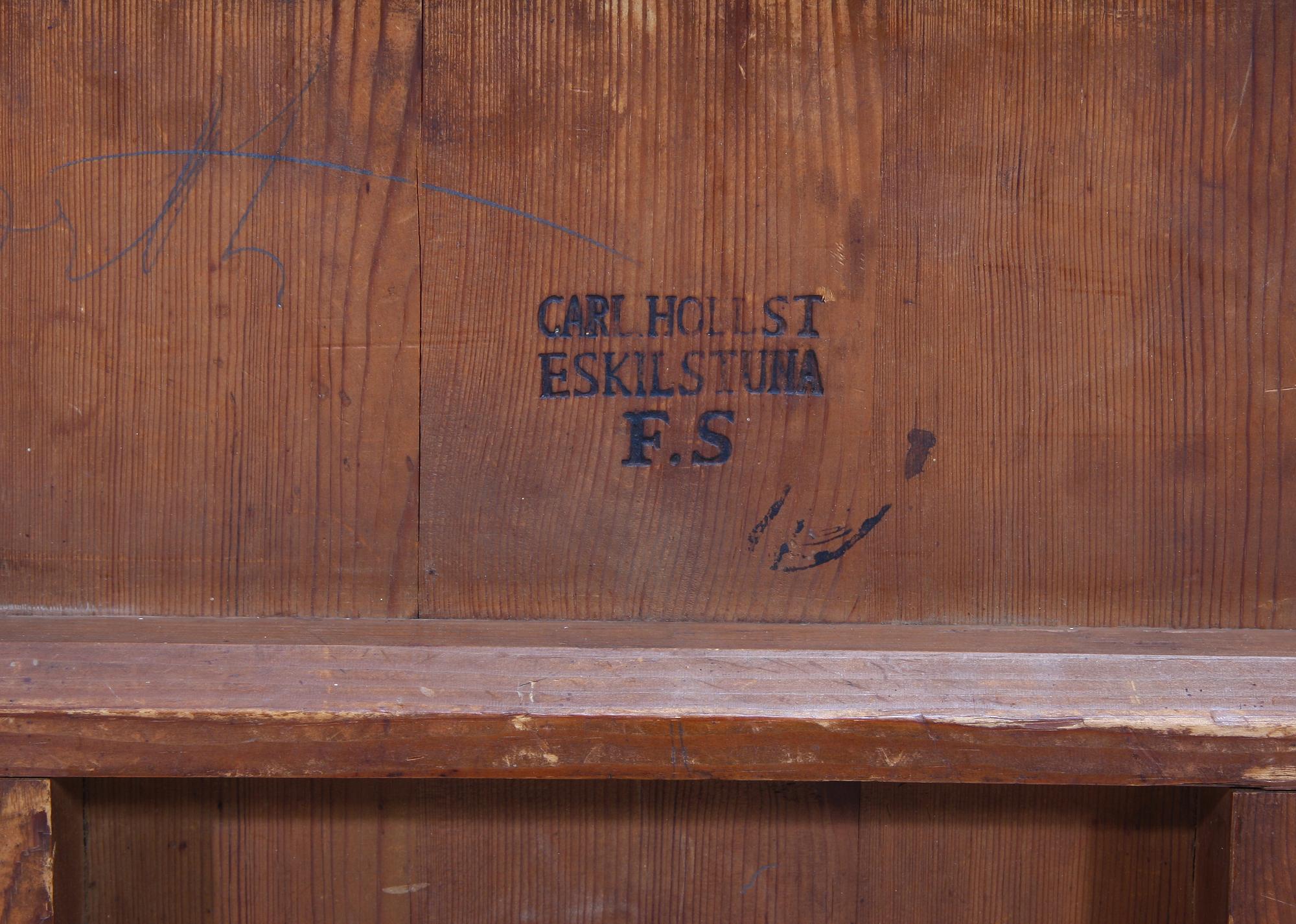 BORD, märkt Carl Holst, Eskilstuna verksam 1787-1830.