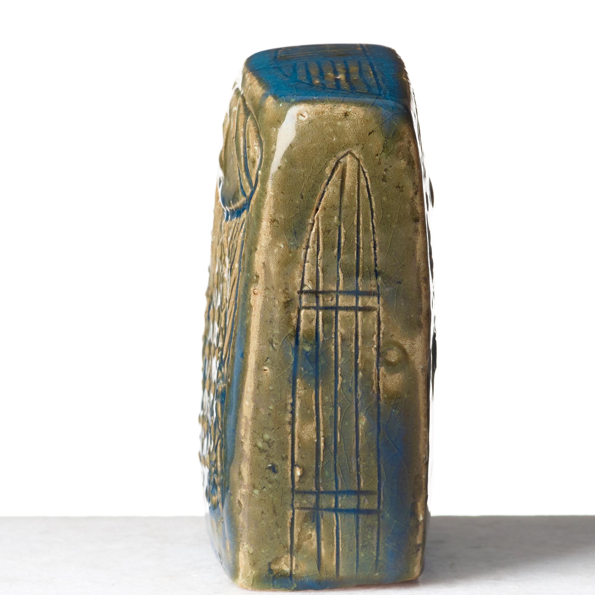 Stig Lindberg, a stoneware sculpture, Gustavsberg studio, Sweden 1950's.