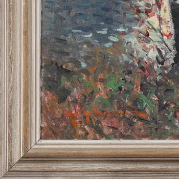 YO JOHANSSON, olja på duk, signerad.