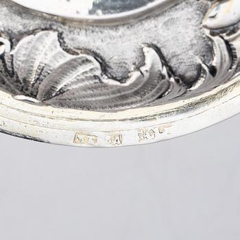 A Russian parcel-gilt silver beaker, unidentified maker, assay master Michail Bobrowschtschikow, Moscow 1764.