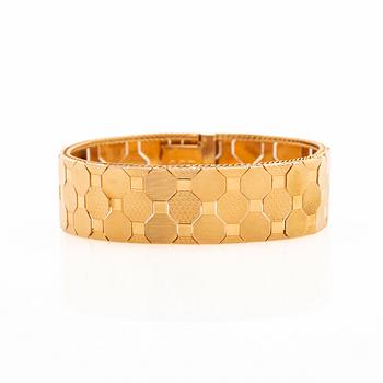 Bracelet, 18K gold, Uno A Erre, Italy.