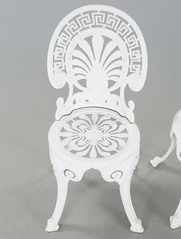 TRÄDGÅRDSGRUPP, 5 delar, 1900-talets andra hälft.