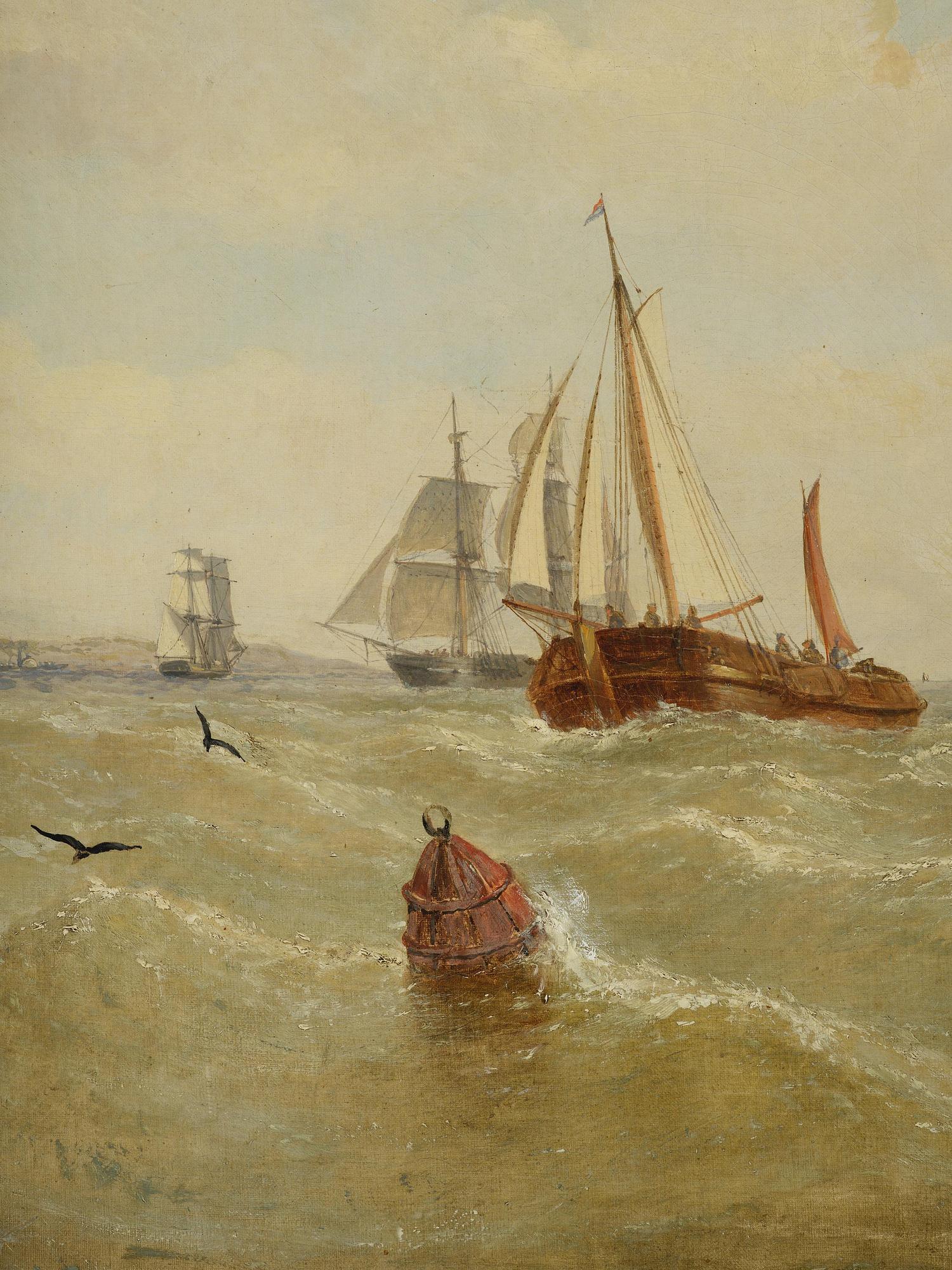 William Adolphus Knell, attributed to, Marin.