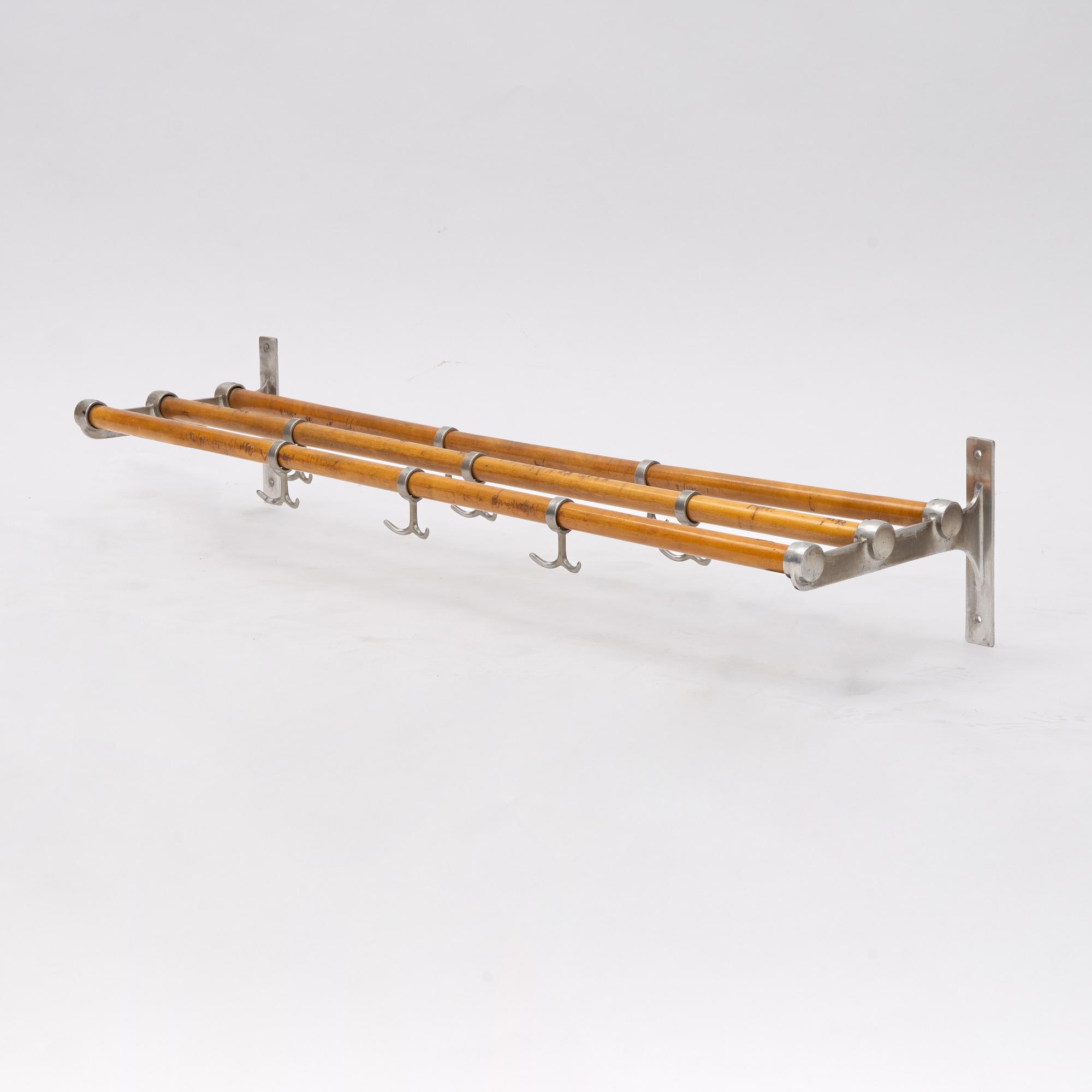 A coat rack, mid 20th century.