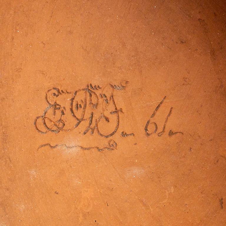 A Gustavian tureen later part of the 18th century  by  Eric johan Fahlström.