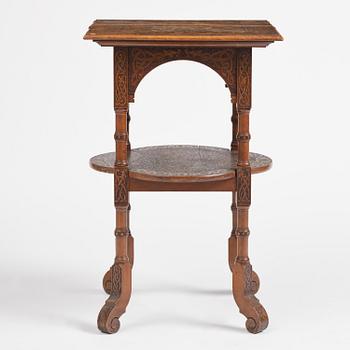 Table, probably Norway, Old Norse style, late 19th century.